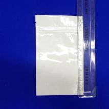 White Resealable Foil Bags 95 x160mm (Item ID:foil160)